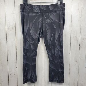 Cascade Sport Performance Activewear Athleisure Leggings Womens Black Sz L Large